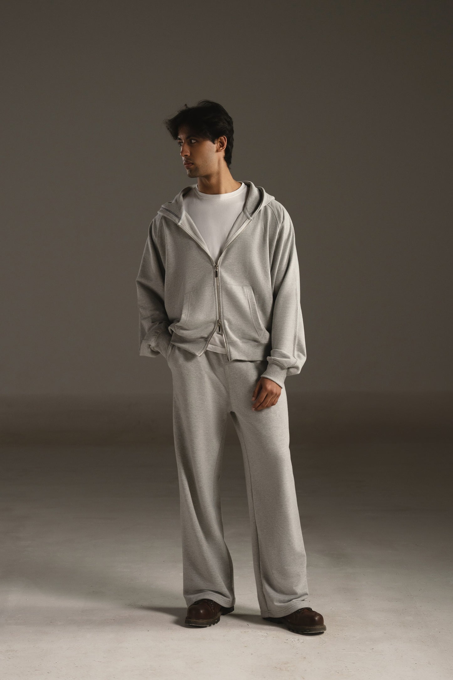 R3 ZIPPER - CLOUD GREY